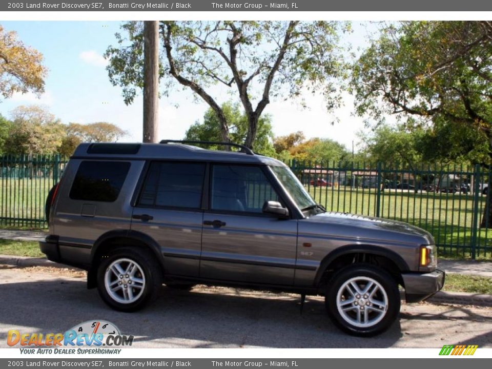 2003 Land Rover Discovery SE7 Bonatti Grey Metallic / Black Photo #11