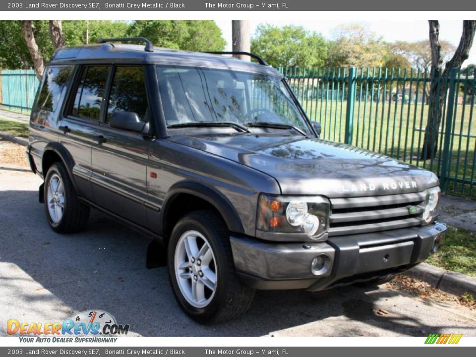 2003 Land Rover Discovery SE7 Bonatti Grey Metallic / Black Photo #15