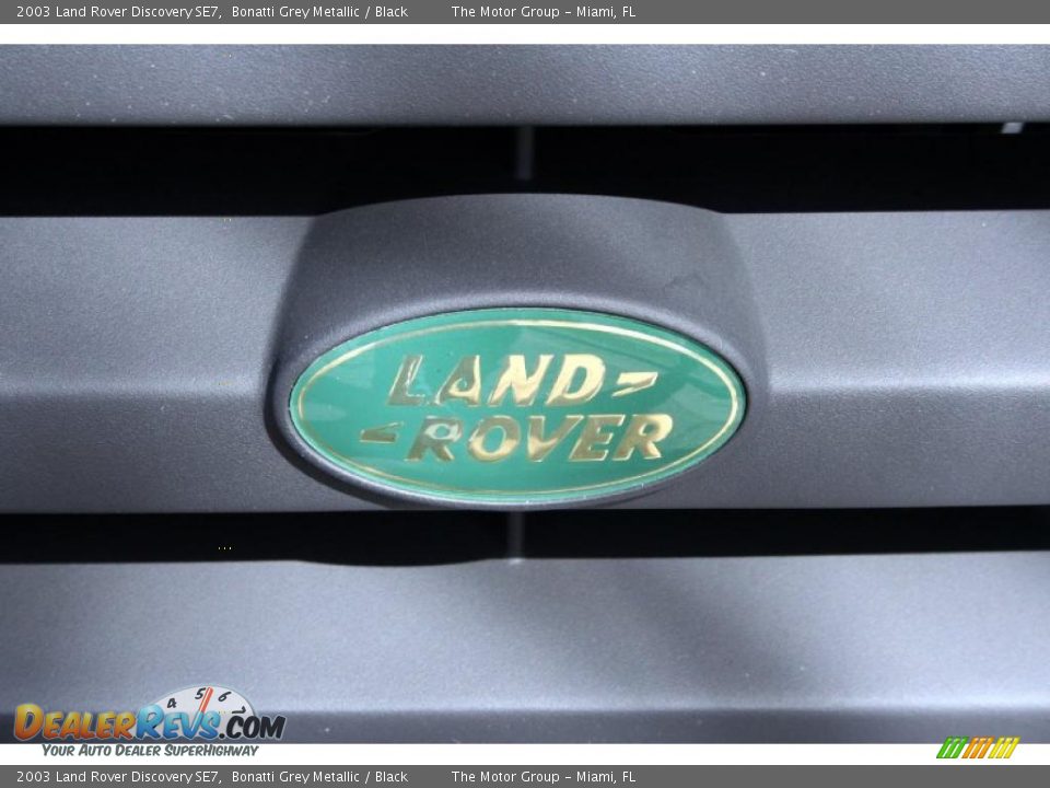 2003 Land Rover Discovery SE7 Bonatti Grey Metallic / Black Photo #16