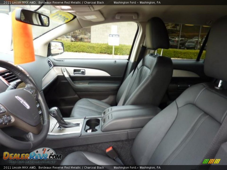2011 Lincoln MKX AWD Bordeaux Reserve Red Metallic / Charcoal Black Photo #10