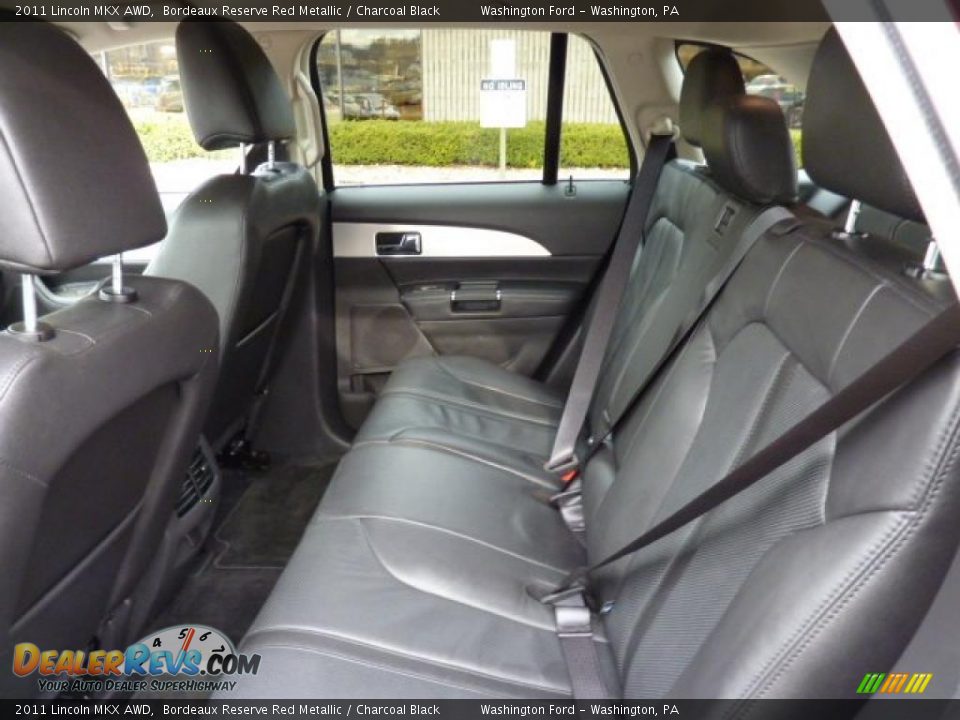2011 Lincoln MKX AWD Bordeaux Reserve Red Metallic / Charcoal Black Photo #13
