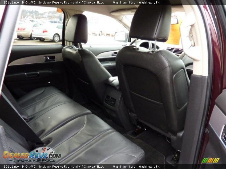 2011 Lincoln MKX AWD Bordeaux Reserve Red Metallic / Charcoal Black Photo #15