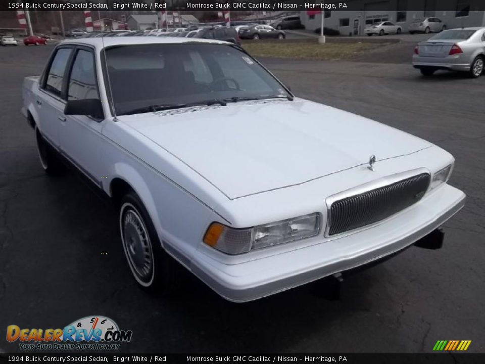 Bright White 1994 Buick Century Special Sedan Photo #3