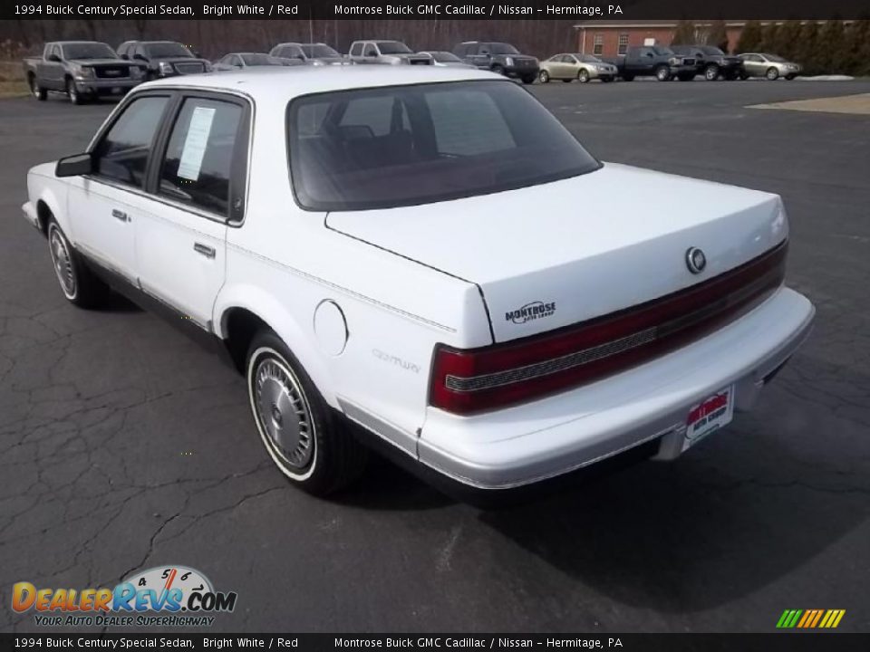 Bright White 1994 Buick Century Special Sedan Photo #7