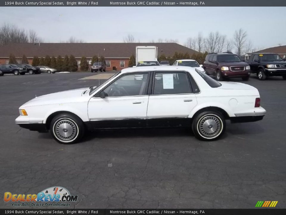 Bright White 1994 Buick Century Special Sedan Photo #8