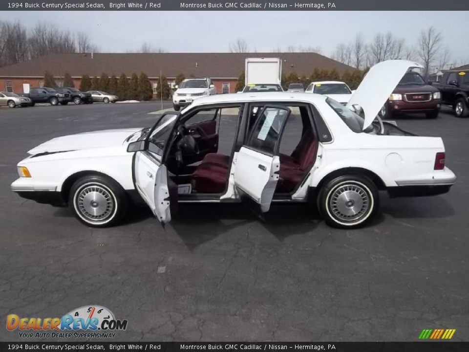 Bright White 1994 Buick Century Special Sedan Photo #34