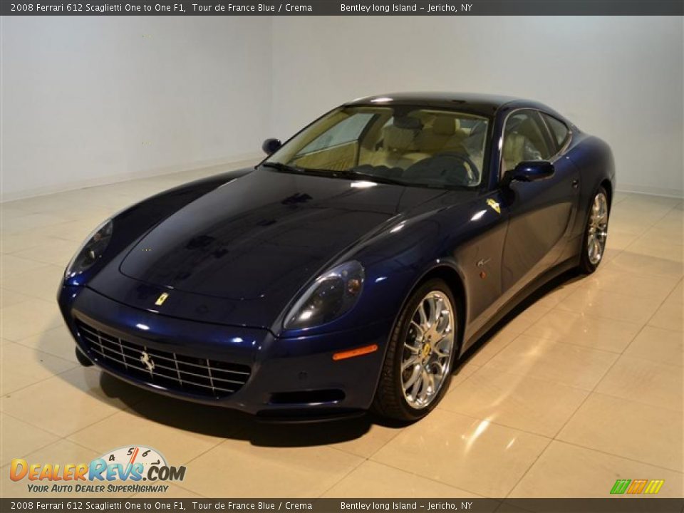 Front 3/4 View of 2008 Ferrari 612 Scaglietti One to One F1 Photo #1