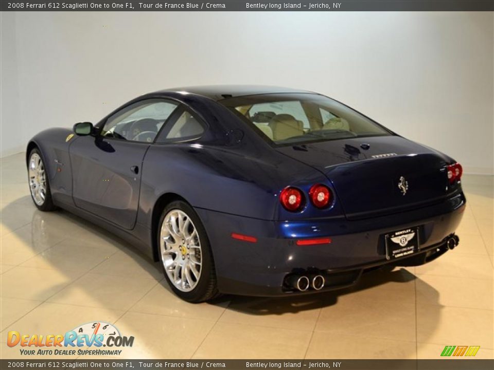 Tour de France Blue 2008 Ferrari 612 Scaglietti One to One F1 Photo #4