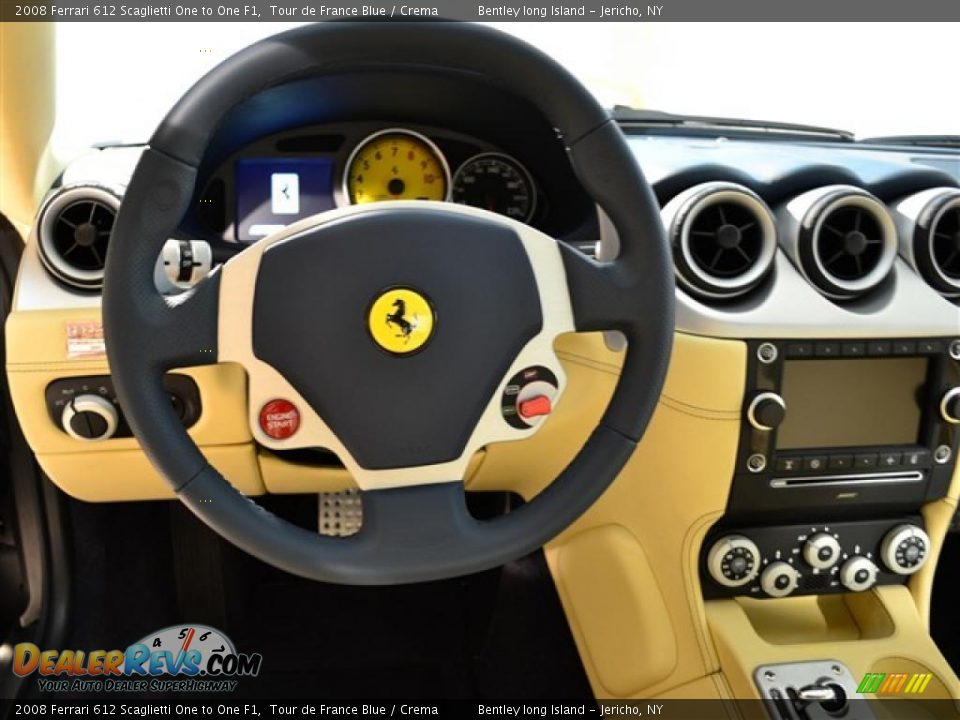 2008 Ferrari 612 Scaglietti One to One F1 Steering Wheel Photo #9