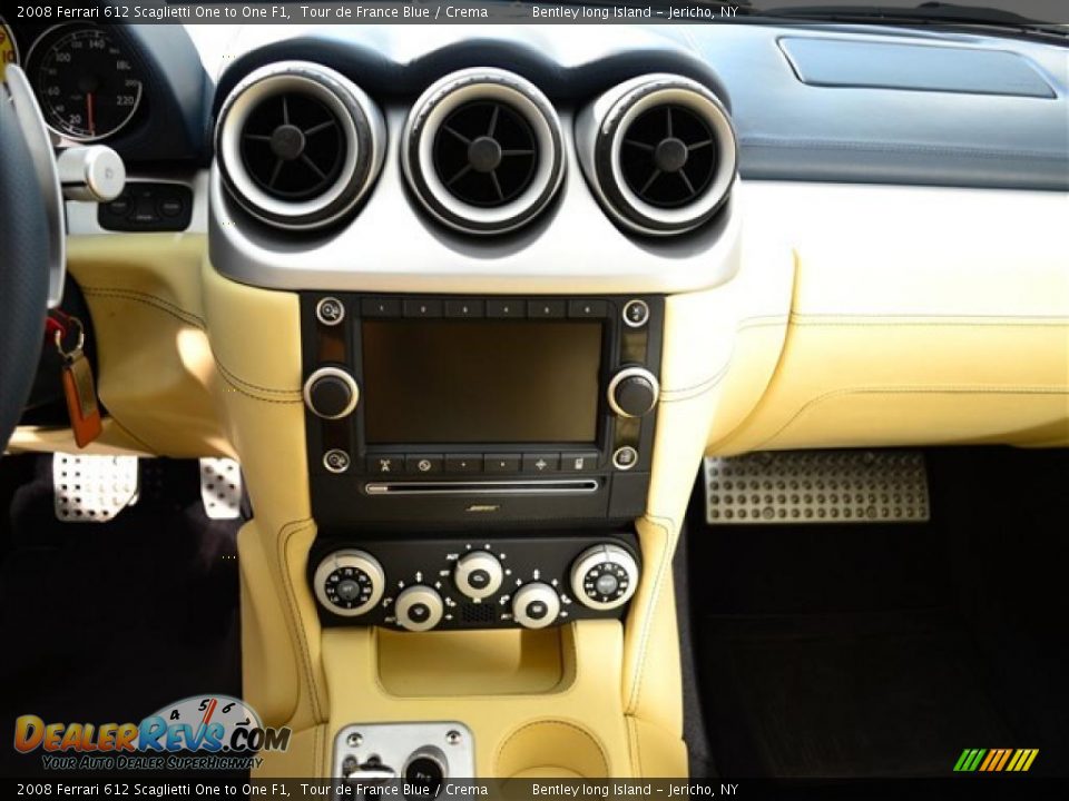 Controls of 2008 Ferrari 612 Scaglietti One to One F1 Photo #12