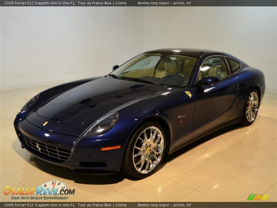 Front 3/4 View of 2008 Ferrari 612 Scaglietti One to One F1 Photo #14