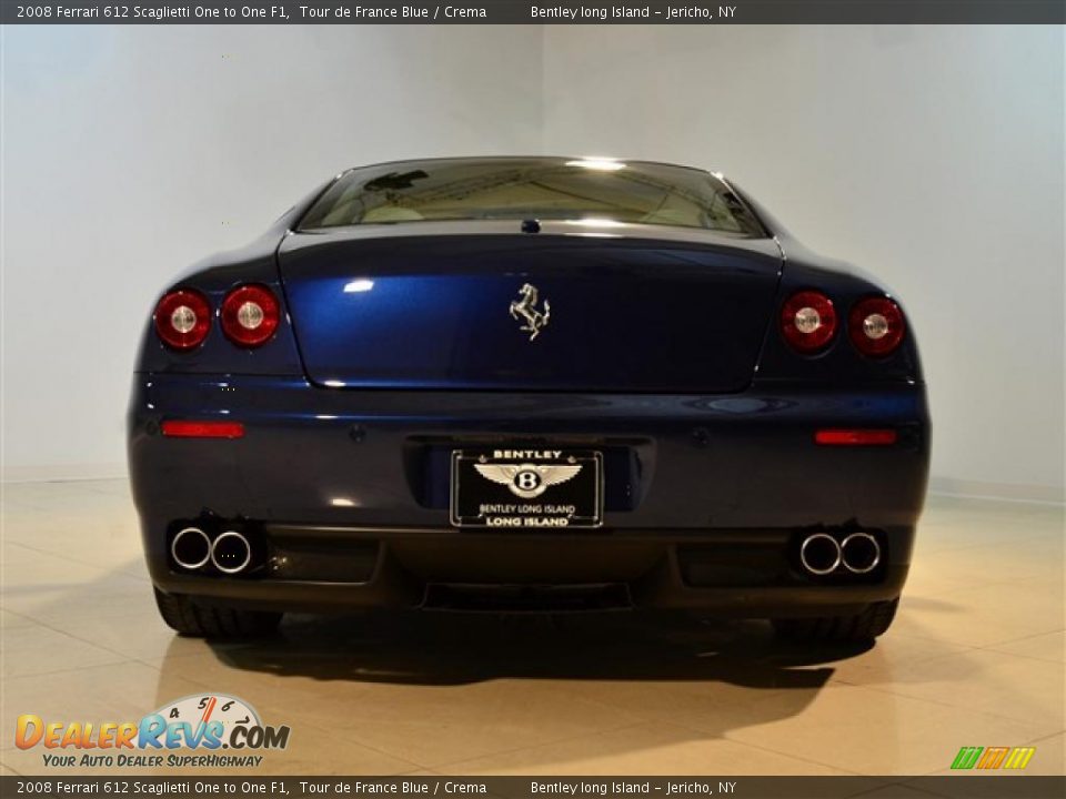 Tour de France Blue 2008 Ferrari 612 Scaglietti One to One F1 Photo #15