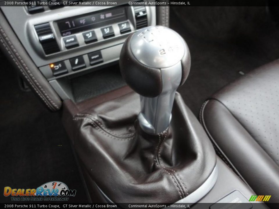 2008 Porsche 911 Turbo Coupe Shifter Photo #24