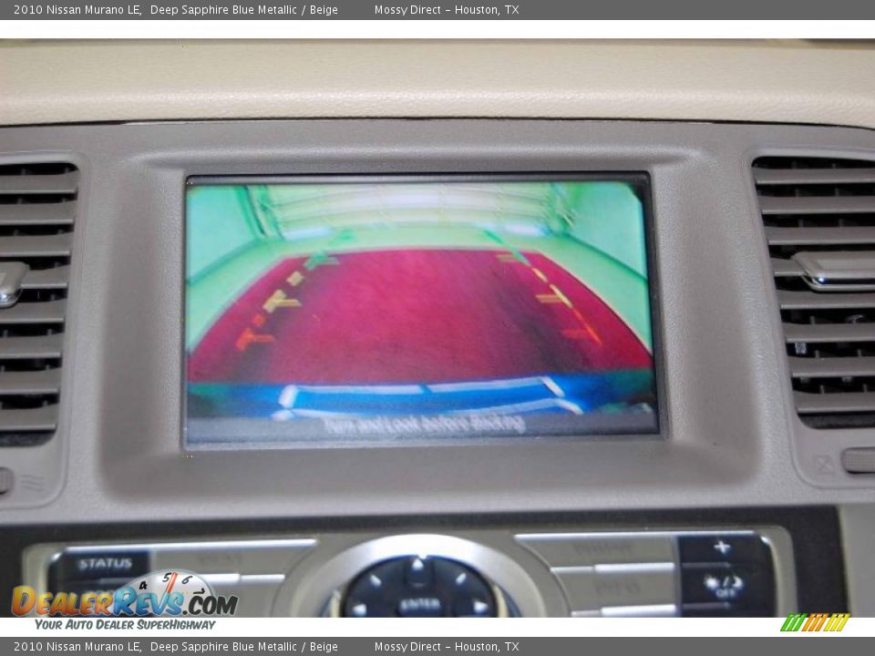 2010 Nissan Murano LE Deep Sapphire Blue Metallic / Beige Photo #25