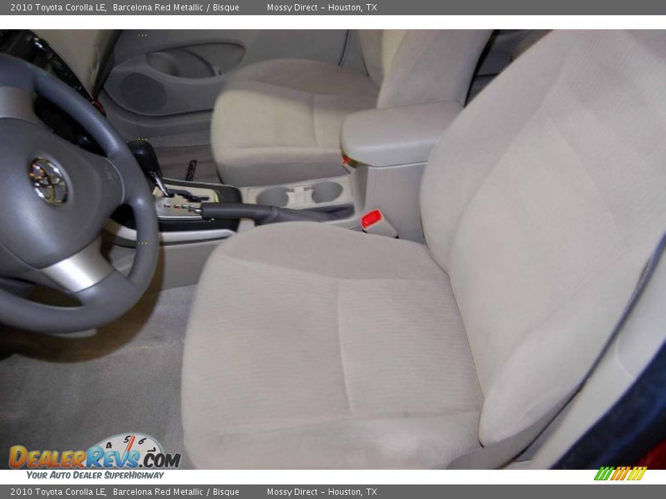 2010 Toyota Corolla LE Barcelona Red Metallic / Bisque Photo #10