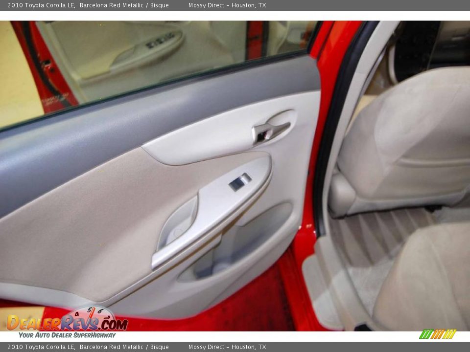 2010 Toyota Corolla LE Barcelona Red Metallic / Bisque Photo #13