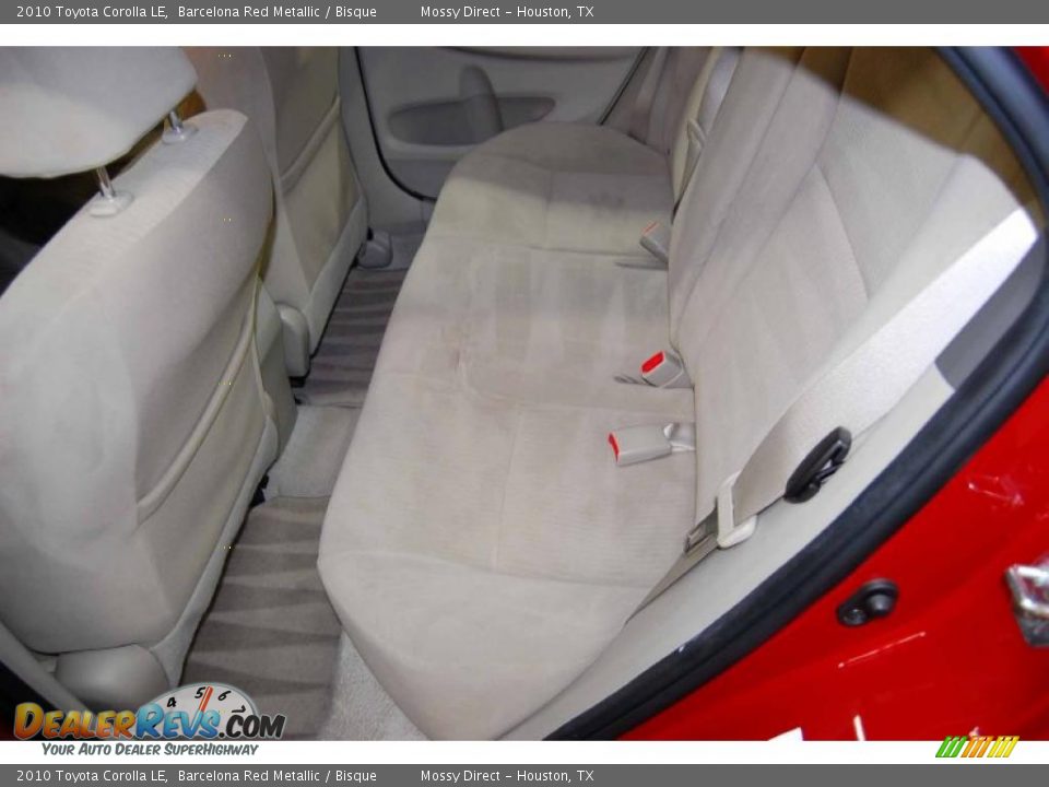 2010 Toyota Corolla LE Barcelona Red Metallic / Bisque Photo #14