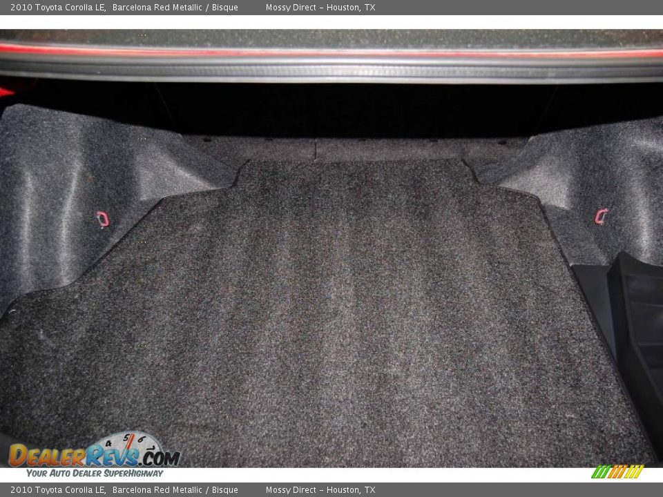 2010 Toyota Corolla LE Barcelona Red Metallic / Bisque Photo #15