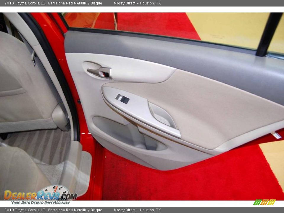 2010 Toyota Corolla LE Barcelona Red Metallic / Bisque Photo #16