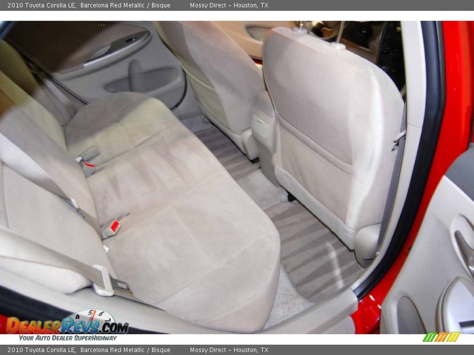 2010 Toyota Corolla LE Barcelona Red Metallic / Bisque Photo #17