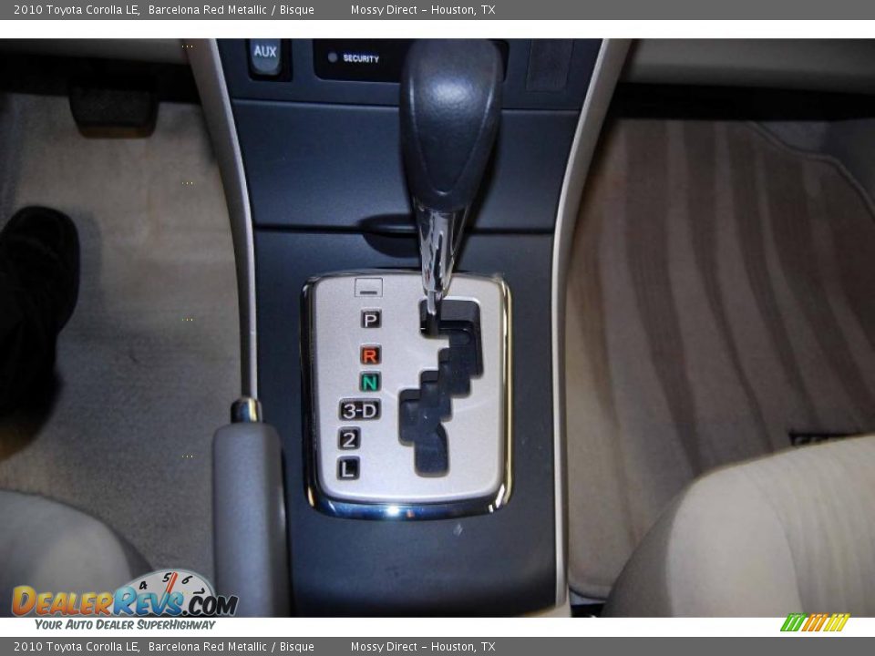 2010 Toyota Corolla LE Barcelona Red Metallic / Bisque Photo #21