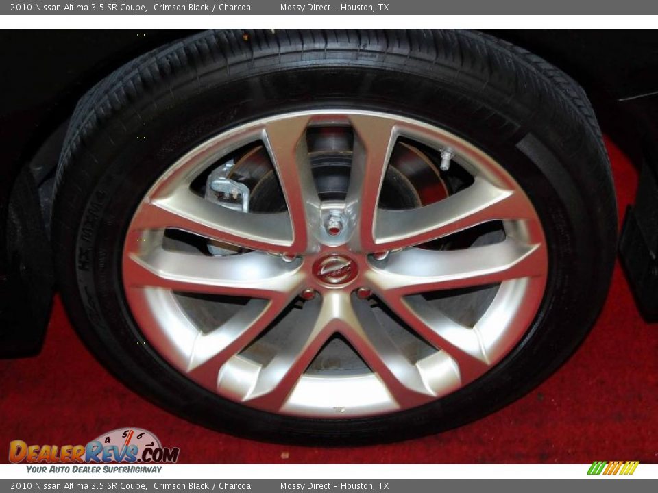 2010 Nissan Altima 3.5 SR Coupe Wheel Photo #8