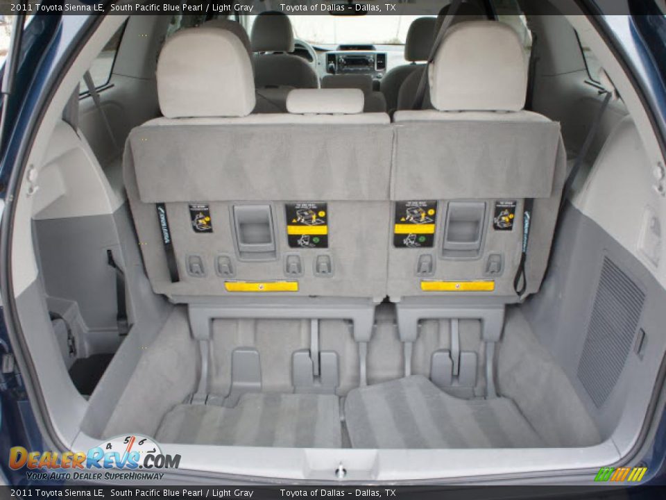 2011 Toyota Sienna LE Trunk Photo #15