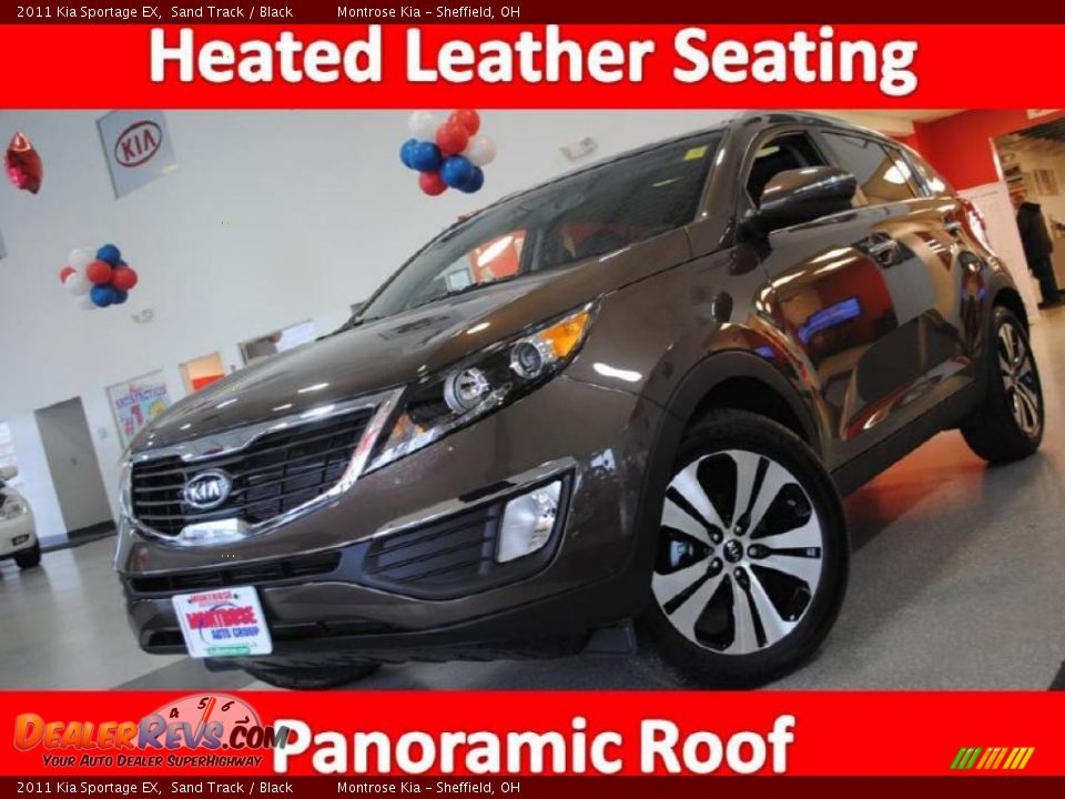 2011 Kia Sportage EX Sand Track / Black Photo #1