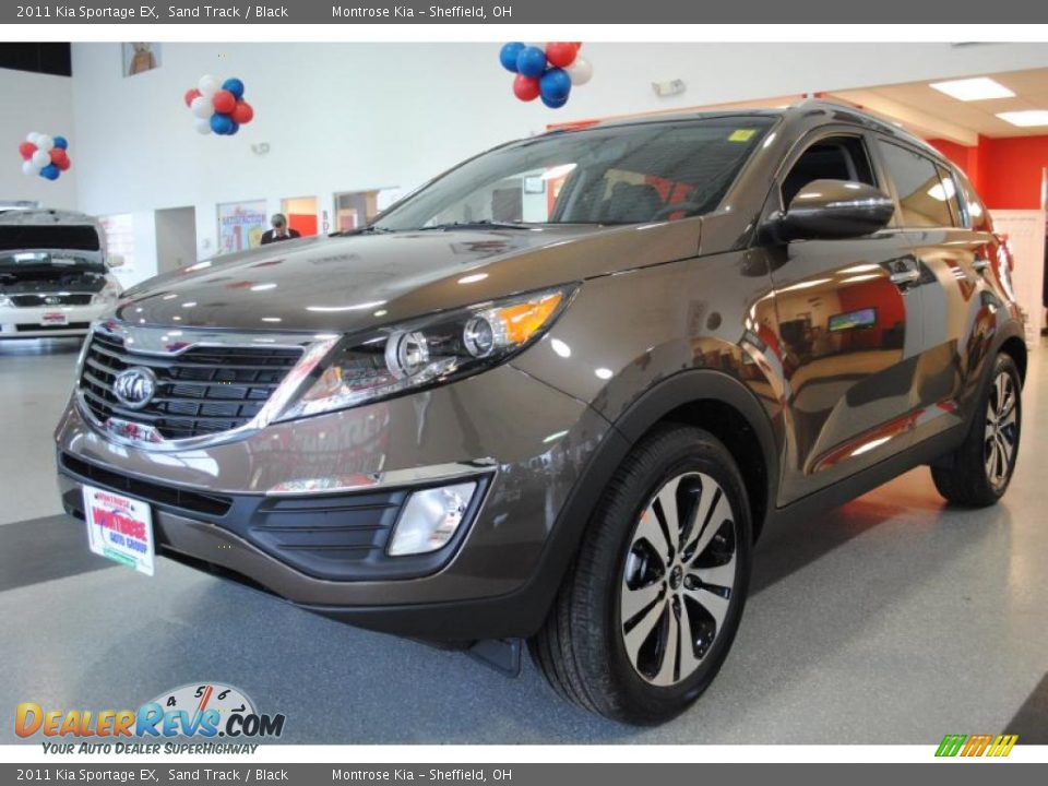 2011 Kia Sportage EX Sand Track / Black Photo #2