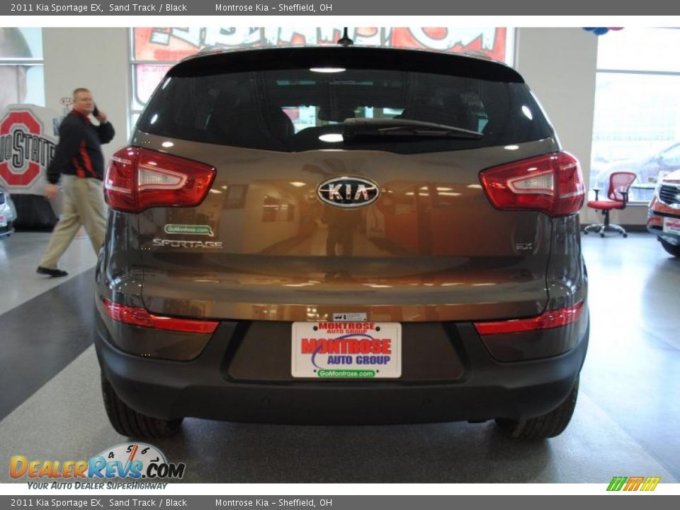 2011 Kia Sportage EX Sand Track / Black Photo #5