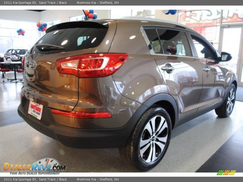 2011 Kia Sportage EX Sand Track / Black Photo #6