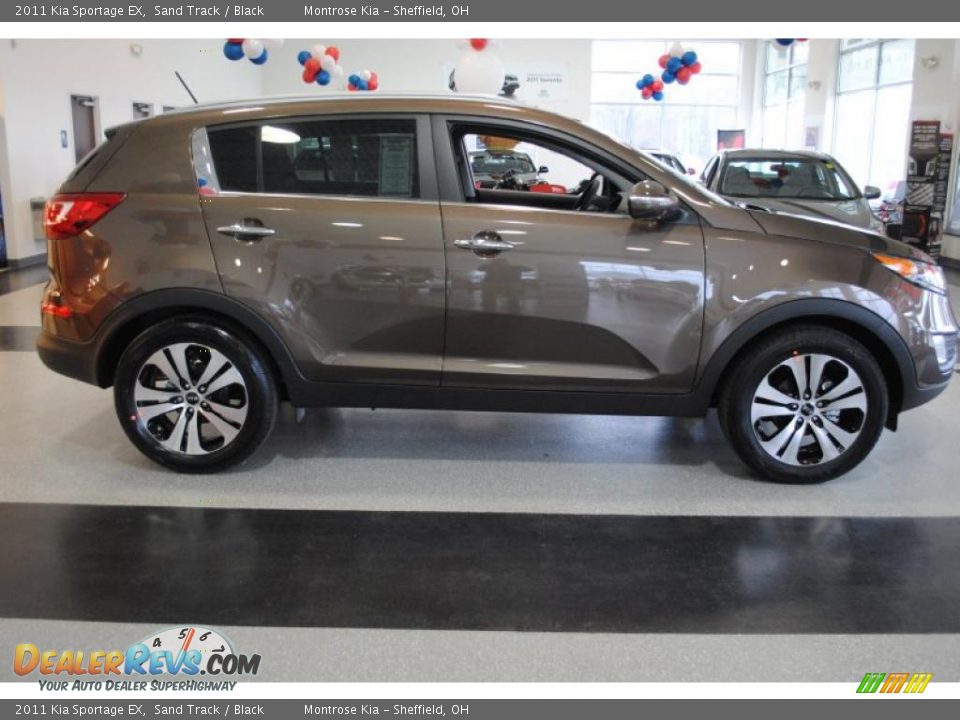 2011 Kia Sportage EX Sand Track / Black Photo #7