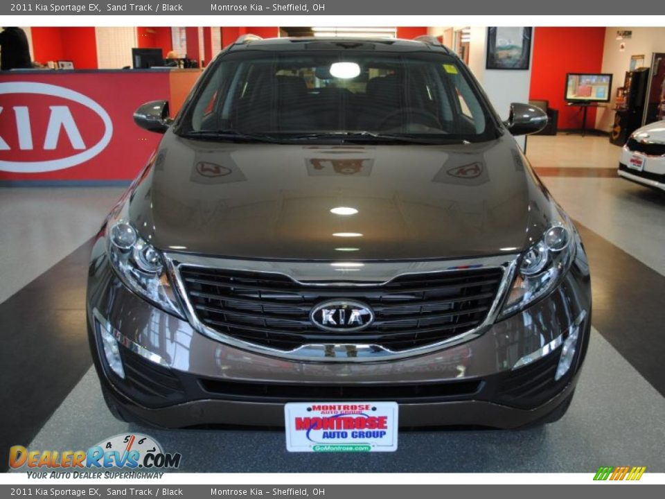 2011 Kia Sportage EX Sand Track / Black Photo #9