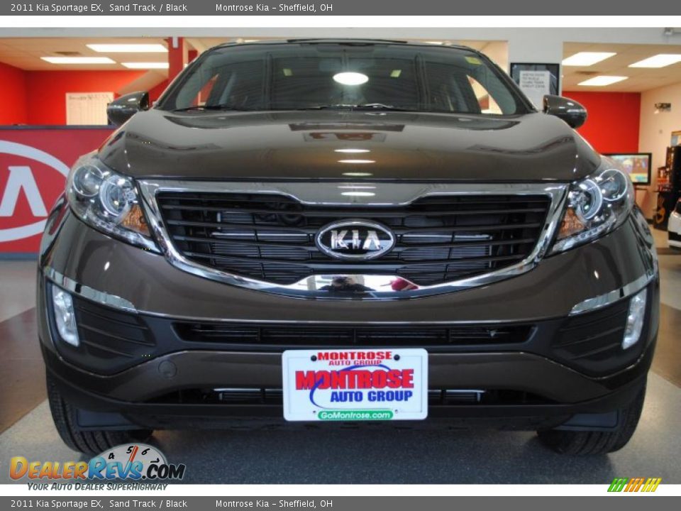 2011 Kia Sportage EX Sand Track / Black Photo #10