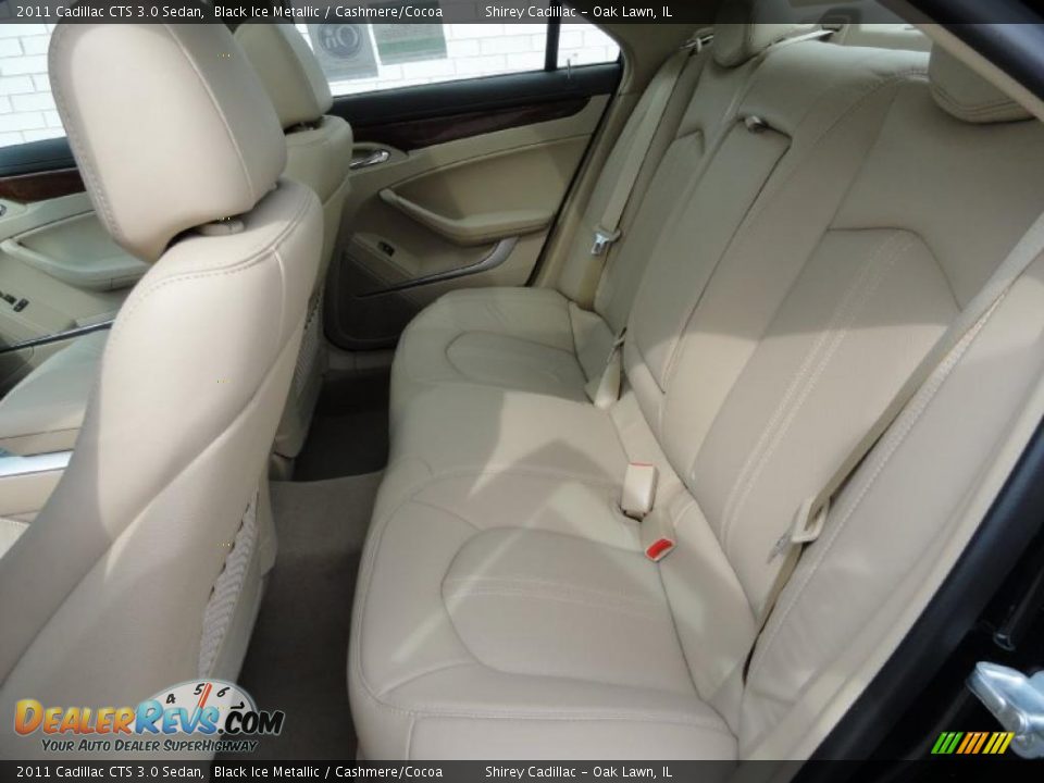 Cashmere/Cocoa Interior - 2011 Cadillac CTS 3.0 Sedan Photo #9