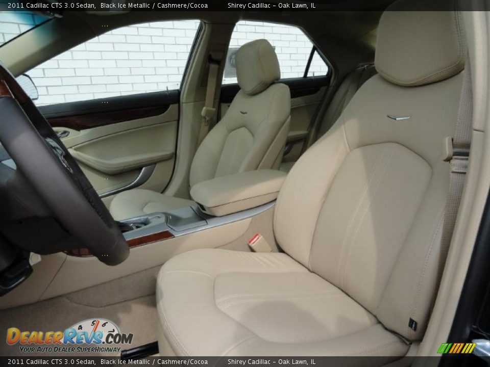 Cashmere/Cocoa Interior - 2011 Cadillac CTS 3.0 Sedan Photo #11