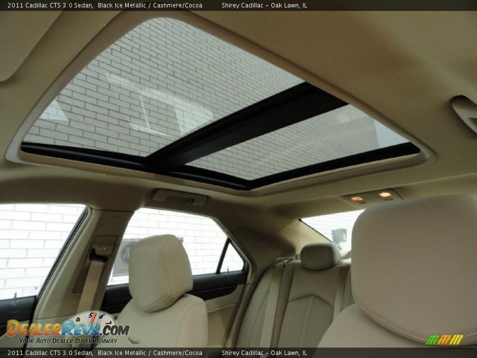 Sunroof of 2011 Cadillac CTS 3.0 Sedan Photo #12