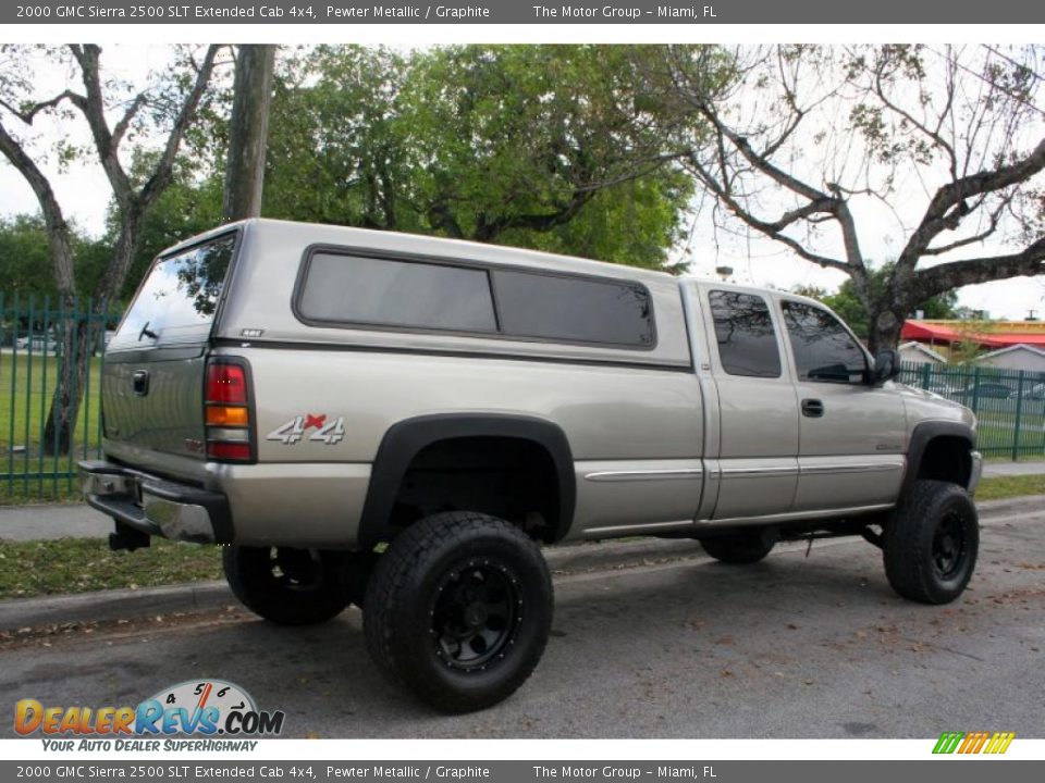 Custom Wheels of 2000 GMC Sierra 2500 SLT Extended Cab 4x4 Photo #12