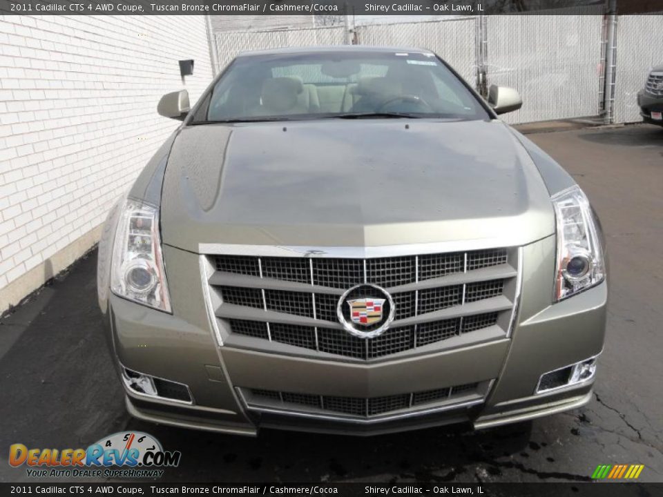 Tuscan Bronze ChromaFlair 2011 Cadillac CTS 4 AWD Coupe Photo #2