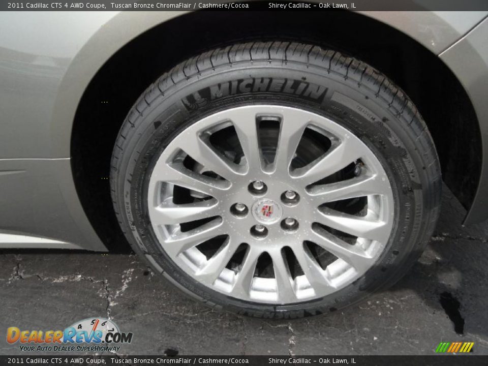 2011 Cadillac CTS 4 AWD Coupe Wheel Photo #8