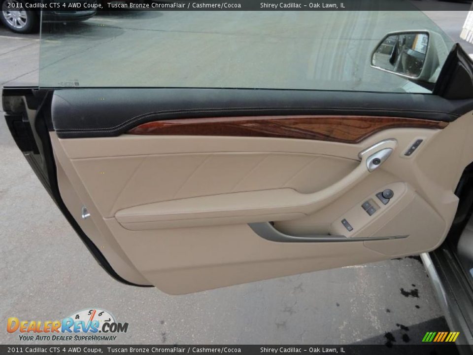 Door Panel of 2011 Cadillac CTS 4 AWD Coupe Photo #15