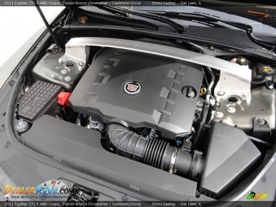 2011 Cadillac CTS 4 AWD Coupe 3.6 Liter DI DOHC 24-Valve VVT V6 Engine Photo #16