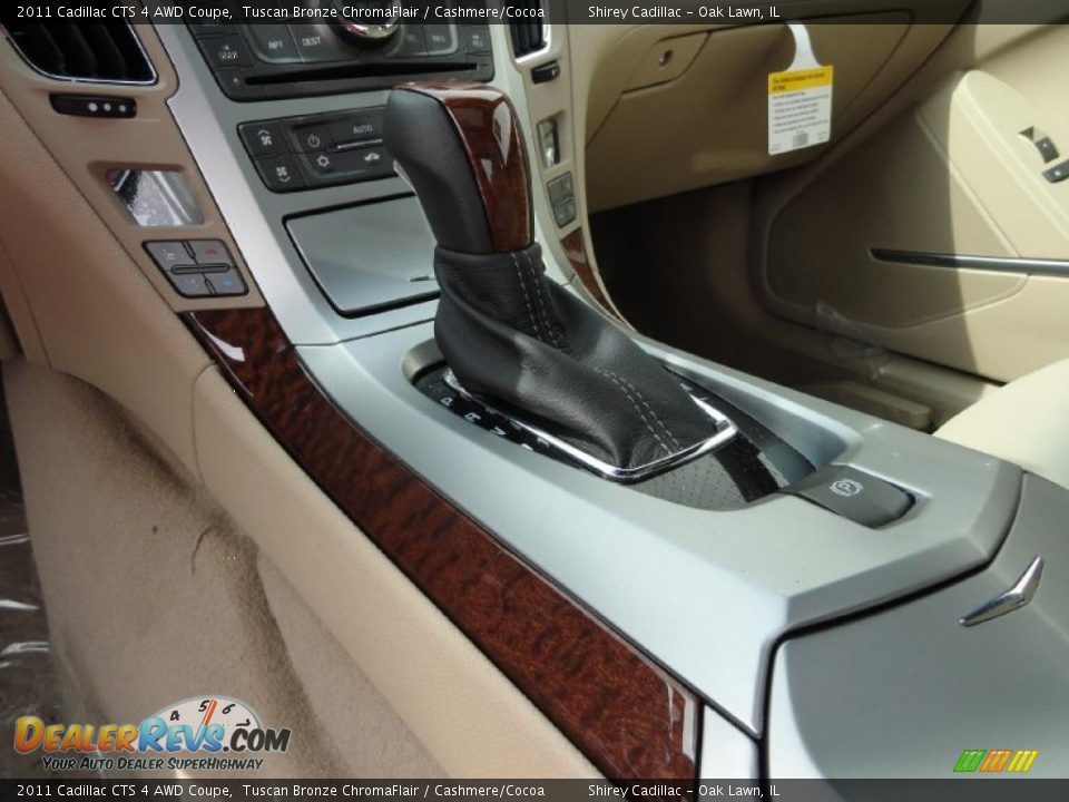 2011 Cadillac CTS 4 AWD Coupe Shifter Photo #18