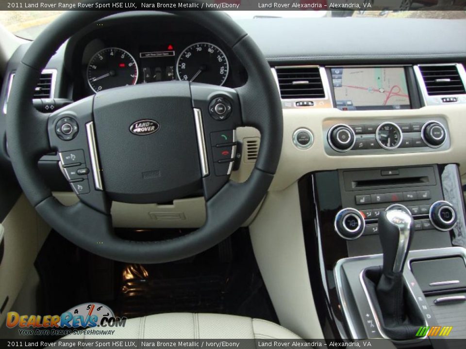 Dashboard of 2011 Land Rover Range Rover Sport HSE LUX Photo #20