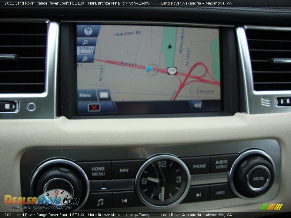 Navigation of 2011 Land Rover Range Rover Sport HSE LUX Photo #24