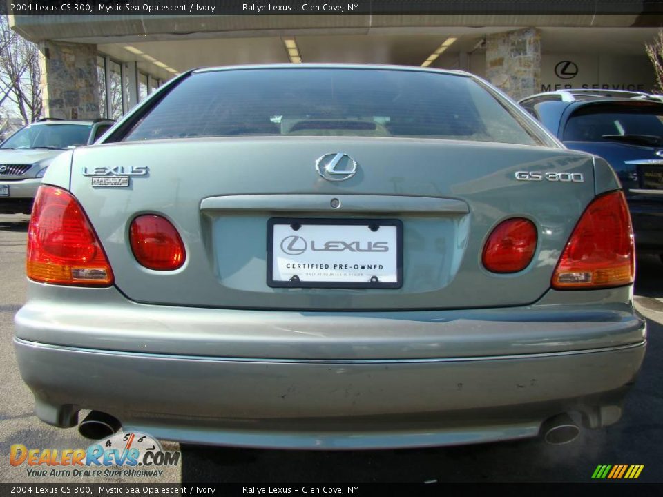 2004 Lexus GS 300 Mystic Sea Opalescent / Ivory Photo #5