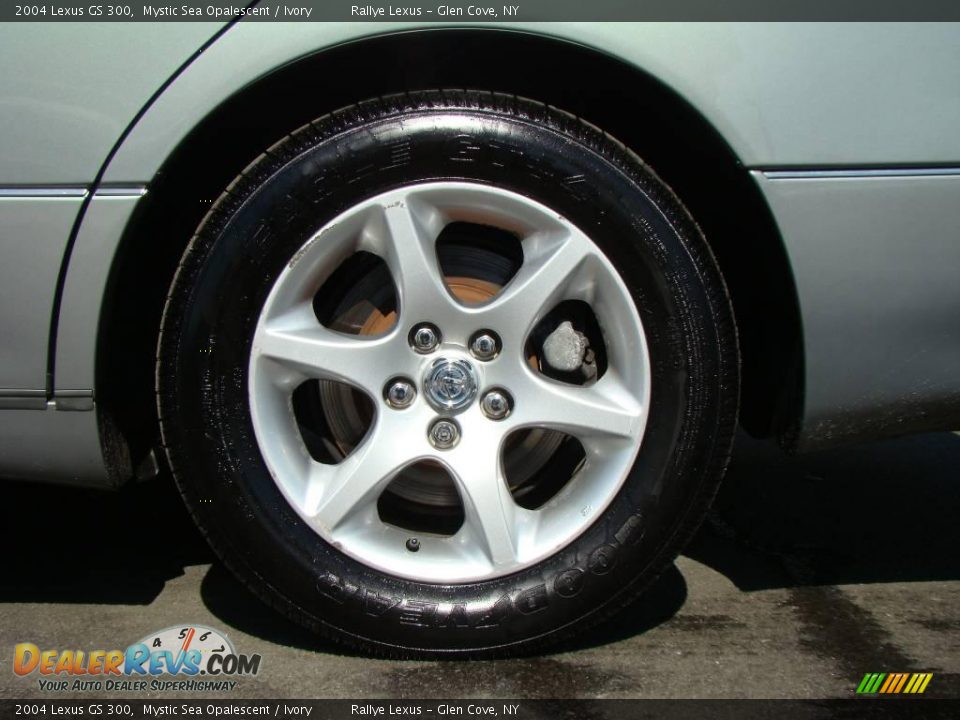 2004 Lexus GS 300 Mystic Sea Opalescent / Ivory Photo #6
