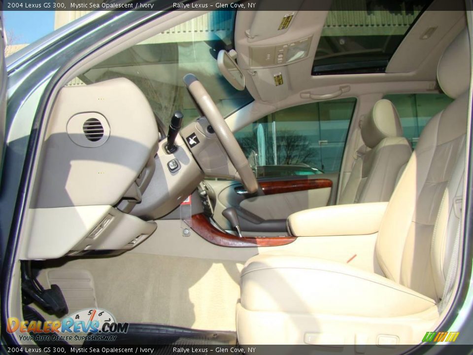 2004 Lexus GS 300 Mystic Sea Opalescent / Ivory Photo #9
