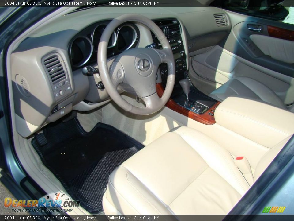 2004 Lexus GS 300 Mystic Sea Opalescent / Ivory Photo #10