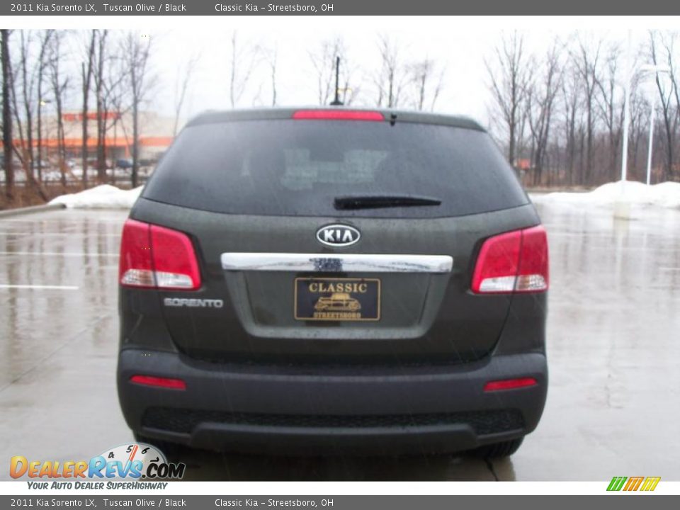 2011 Kia Sorento LX Tuscan Olive / Black Photo #5